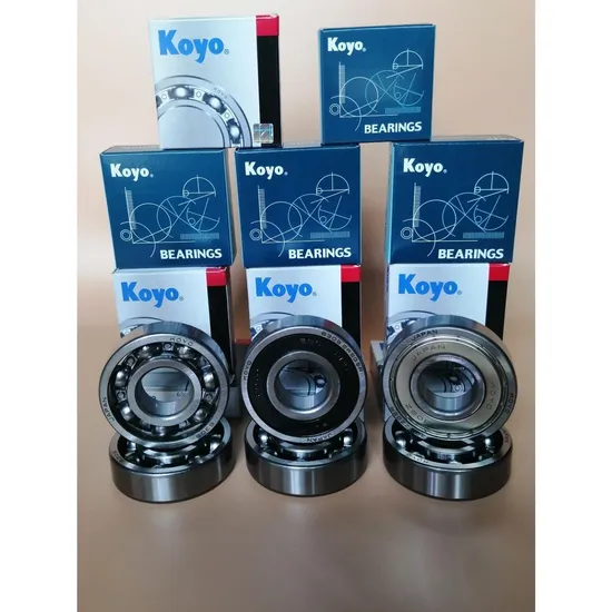 Koyo 6218-6222 deep groove ball bearings RS/ZZ C3 offer high precision, low noise, and fast delivery for industrial machinery and automotive applications. industrial bearing