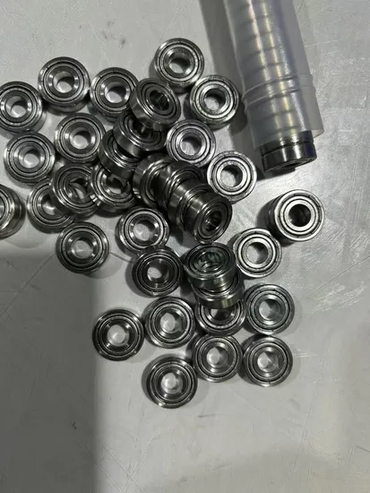 R144 Fr144 Dental Bearing 3.175×6.35×2.38mm Stainless Steel: precision, corrosion-resistant mini bearing for dental handpieces and high-speed equipment.