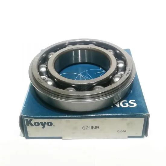 Koyo 6211 deep groove ball bearing with electrical insulation, PEEK coating, and high-performance design for demanding industrial applications. industrial bearing
