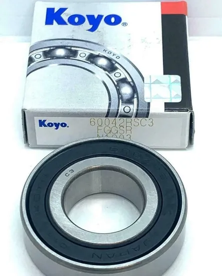 Koyo 6300-6306-2RS ZZ Deep Groove Ball Bearings: sealed, high-precision, low-noise bearings for motors, pumps, and industrial machinery.
