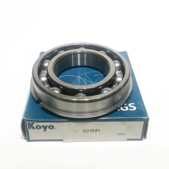 Koyo 6211NR/ZZ bearing (55x100x21mm) is a high-load deep groove ball bearing with sealed NR/ZZ design for durability, low noise, and extended service life in industrial machinery. industrial bearing