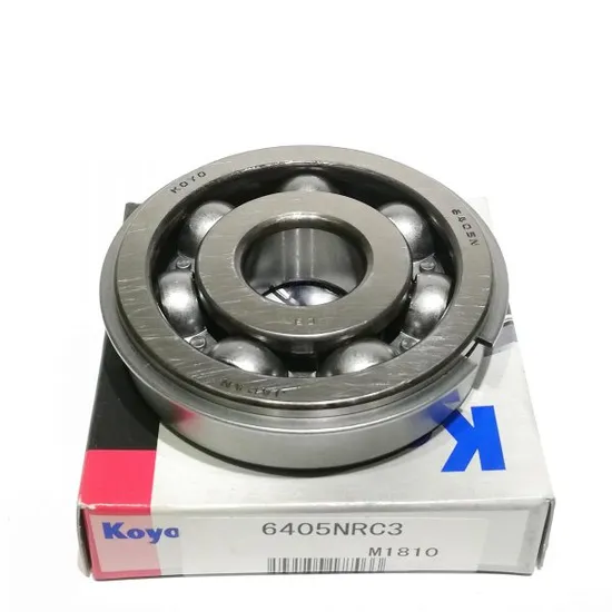 Koyo 6405NRC3 bearing 25x80x21mm deep groove ball bearing: high-precision, low-noise, ideal for industrial machinery and automotive applications. industrial bearing
