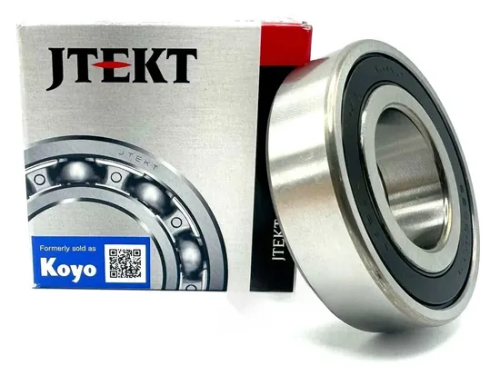 Koyo 6201-6208 rubber seal deep groove ball bearings offer high precision, dust/moisture resistance, and smooth operation for industrial, automotive, and machinery applications. industrial bearing