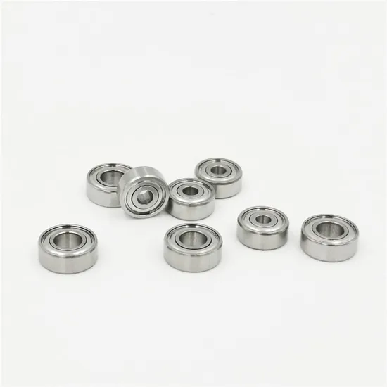 Miniature deep groove ball bearings Mr63-Mr126 MR115 5×11×4mm for precision instruments, offering low noise, high rotation accuracy and long service life. industrial bearing