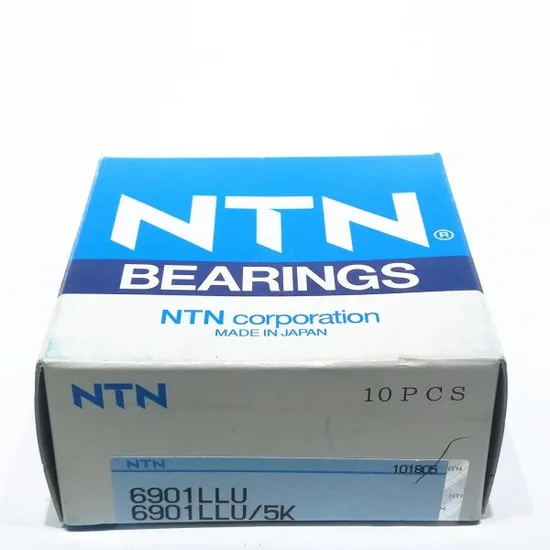High-precision 6901LLU/5K deep groove ball bearings from NTN, NSK, KOYO — durable, low-noise, ideal for motors, pumps, and industrial machinery.