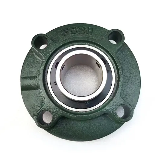 UC/UCP Pillow Block Ball Bearing with GCR15 steel balls and cast iron/stainless steel housing—durable, corrosion-resistant, ideal for industrial machinery and conveyors.