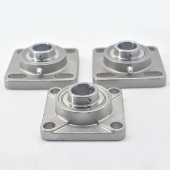 Stainless Steel UC205 Pillow Block Bearing – Sucf205-16, corrosion-resistant, high-load, easy installation for food, marine & humid environments.