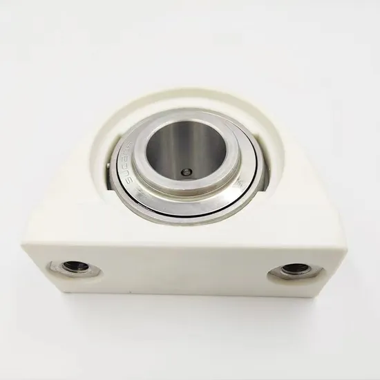 Stainless Steel Sucpa204-210 Pillow Block Bearings with Plastic Housing: corrosion-resistant, low-maintenance, ideal for food, marine & wet environments. industrial bearing