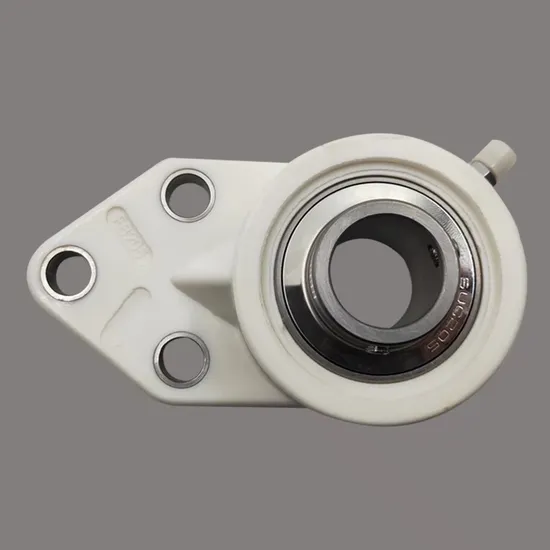 Sucf207 White Plastic Pillow Block Bearing – low noise, high quality, customizable for industrial machinery, food processing, and wet environments. industrial bearing