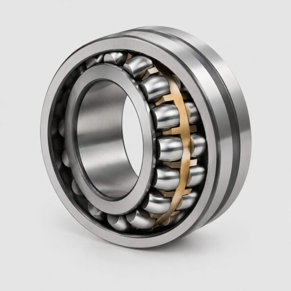 Spherical Roller Bearing industrial bearings on a workshop bench